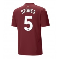 Manchester City John Stones #5 Tretí futbalový dres 2024-25 Krátky Rukáv